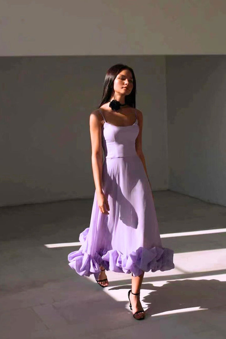 Wedding Guest Evening Midi Dress