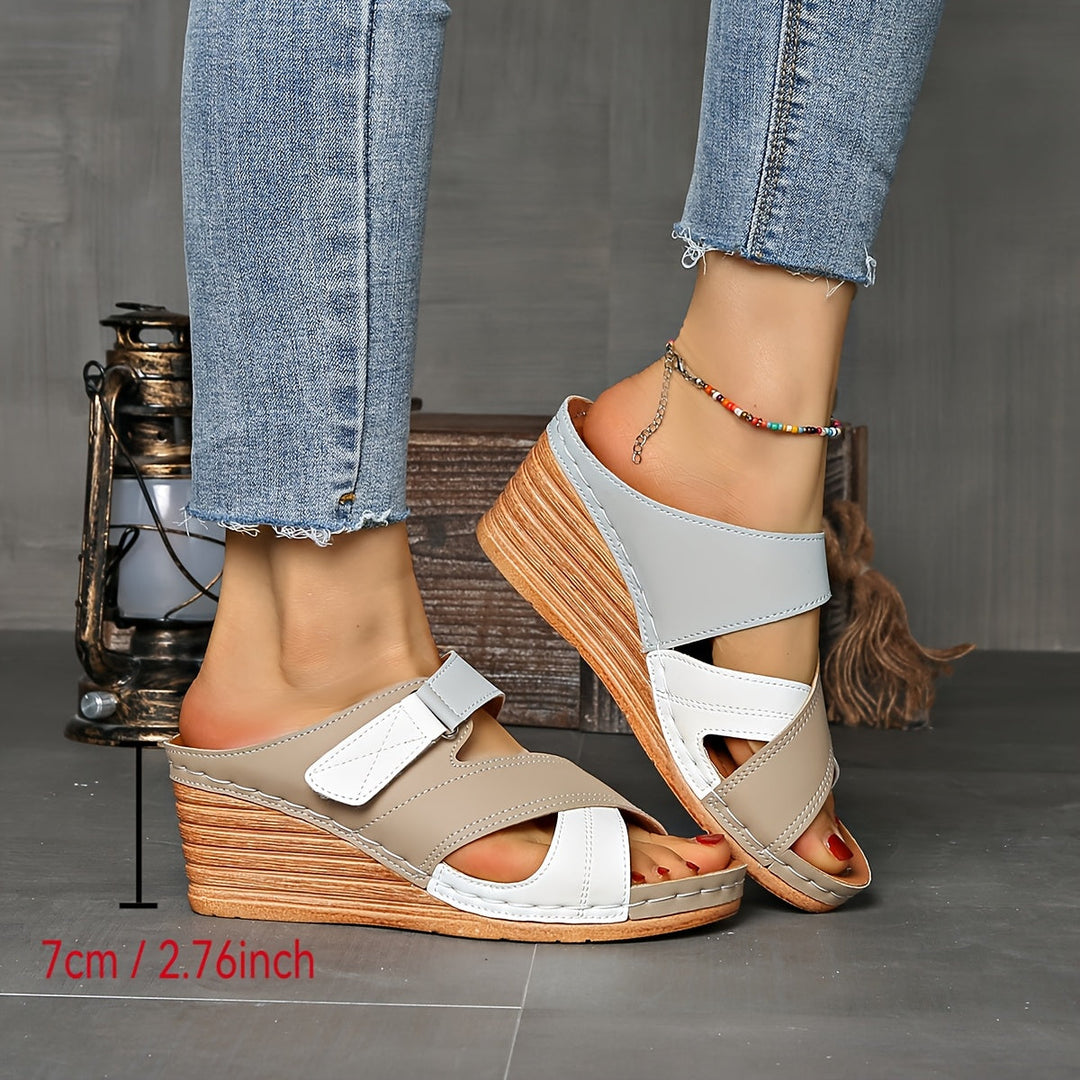 Wedge Comfort Slides