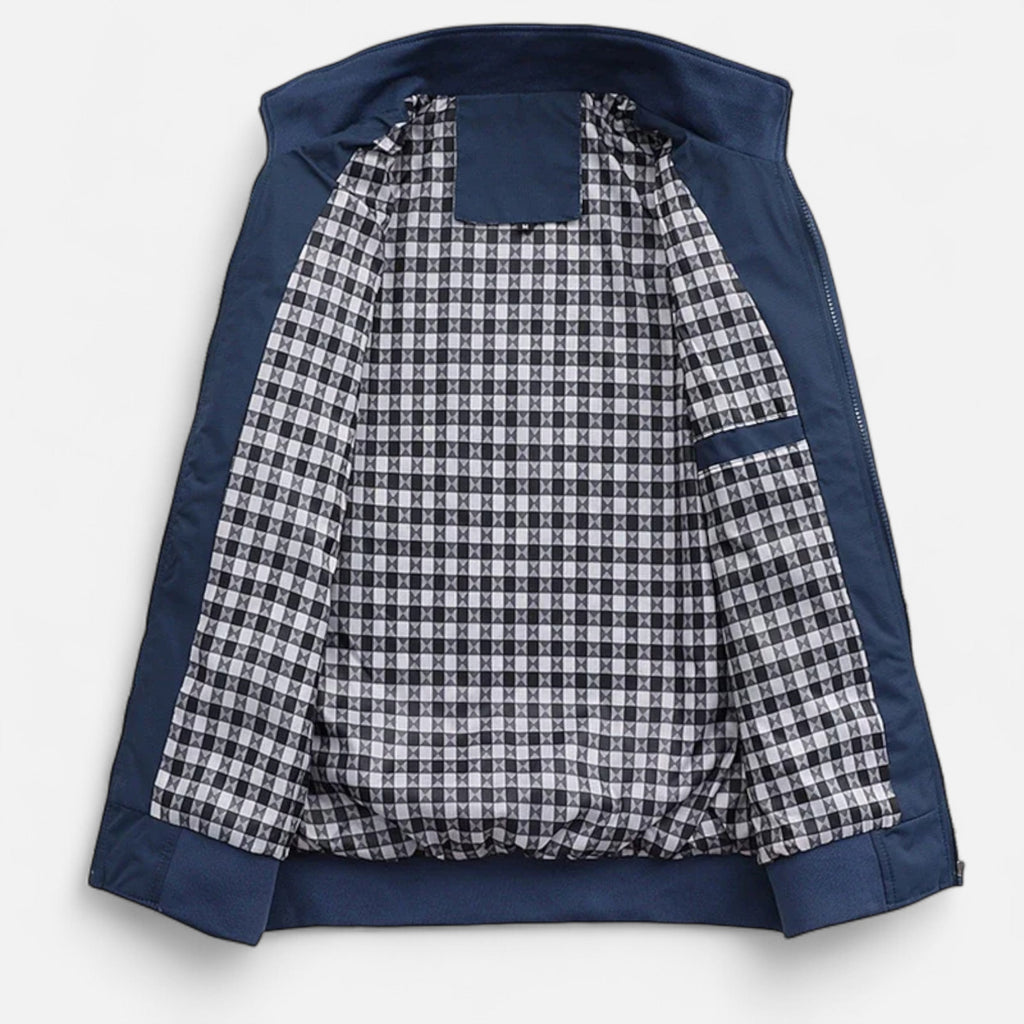 Men's Slim-Fit Bomber Jacket