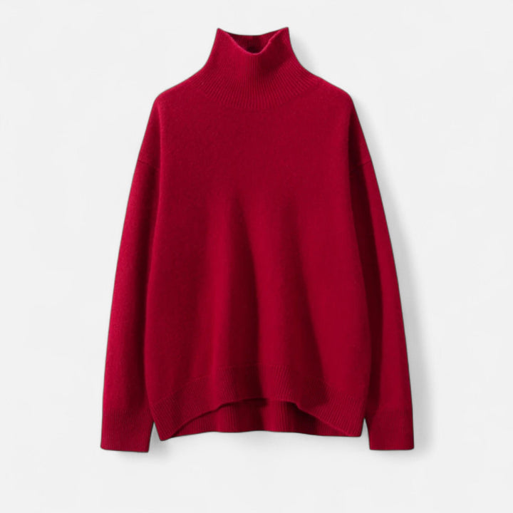 Women's Exquisite Warm Knitted Turtleneck Sweater