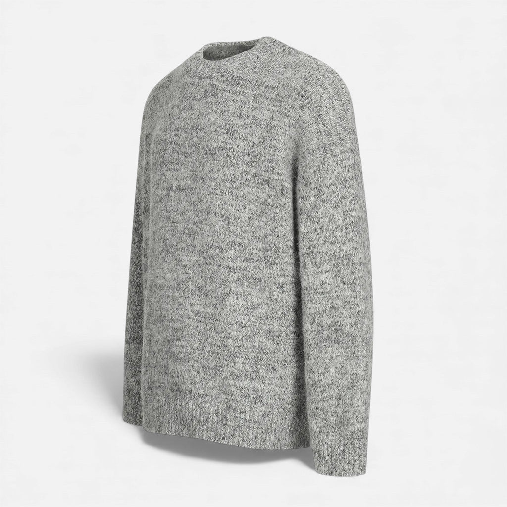 Men's Wool-Effect Crew Neck Sweater