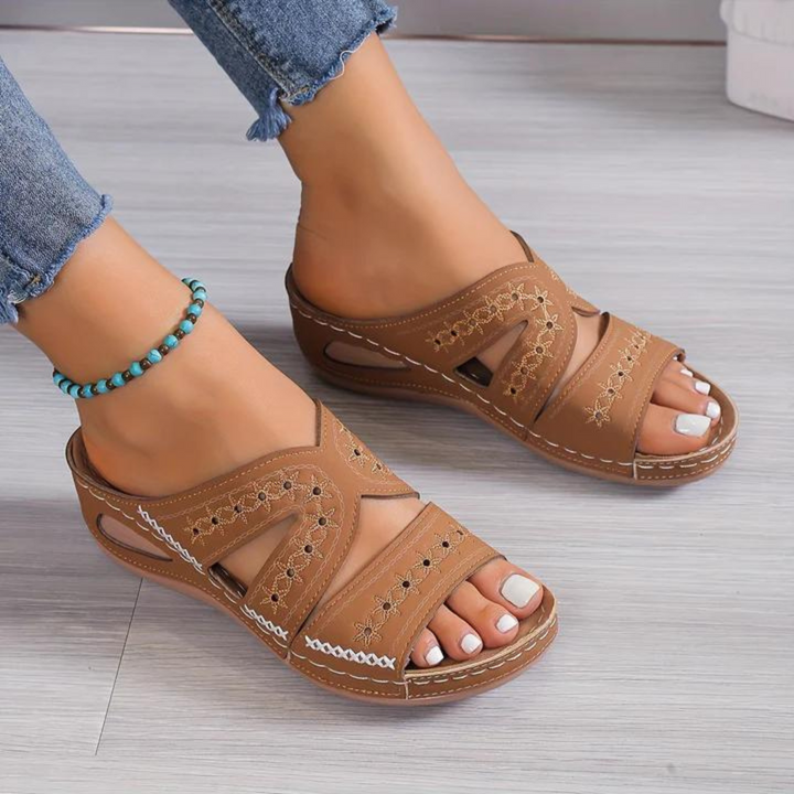 Sandalias ortopédicas cómodas para caminar