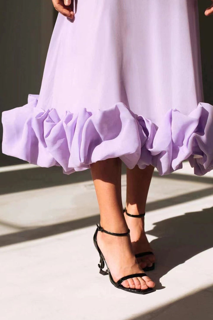 Wedding Guest Evening Midi Dress