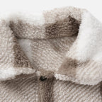 Men's Velvet Plush Rabbit Fur Jacket