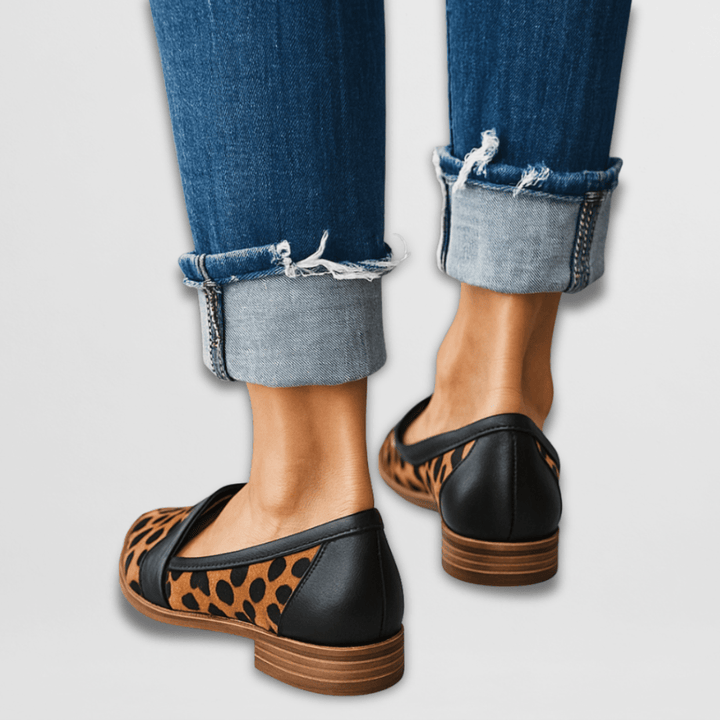 Mocasines ortopédicos de gamuza suave