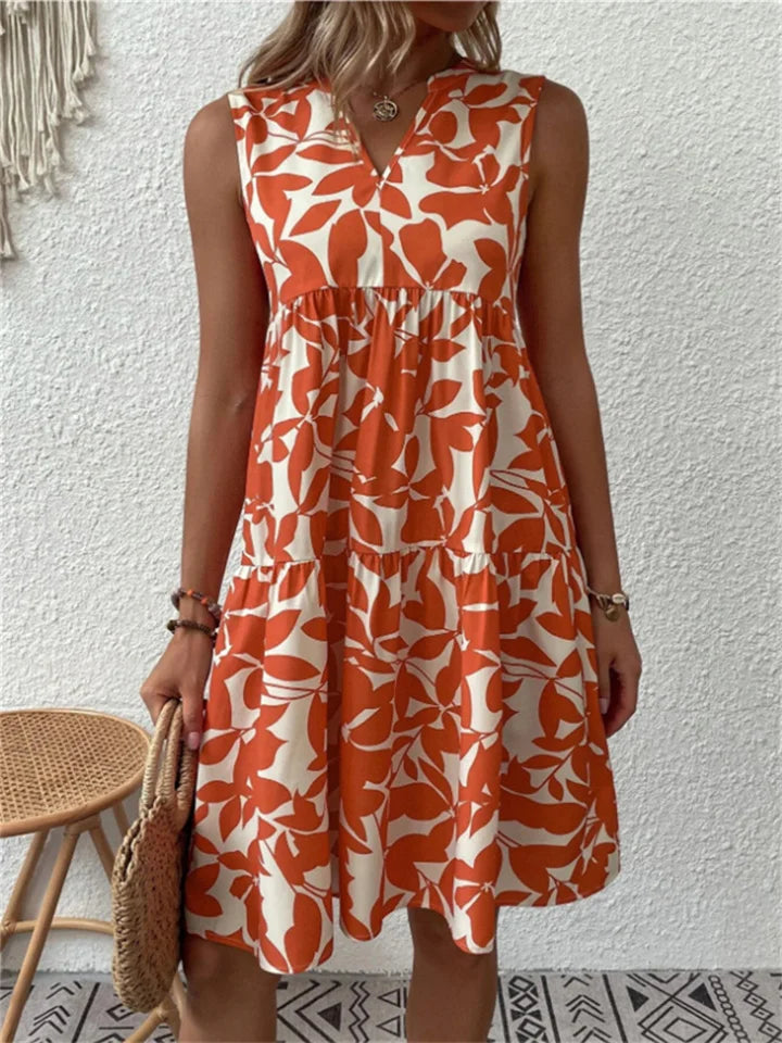 Abito Mini Flowy a Fiori