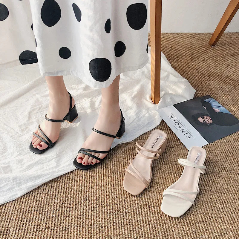 Block Heel Sandals