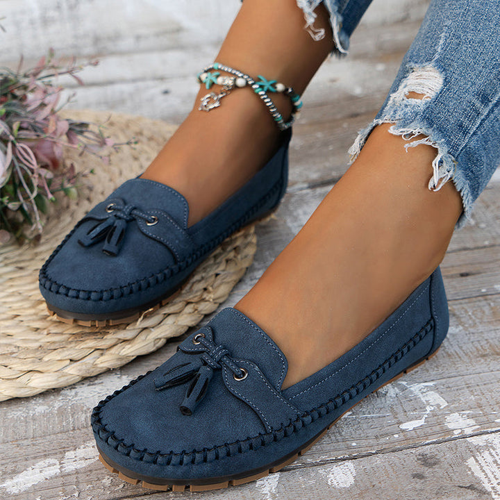 Mocasines acolchonados suaves para uso diario