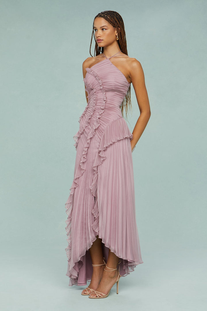 Elegant Halter Maxi Dress