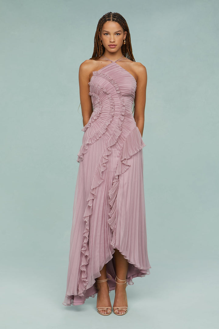 Elegant Halter Maxi Dress