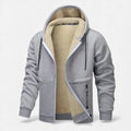 Men's Fleece-Lined Winter Hoodie Jacket