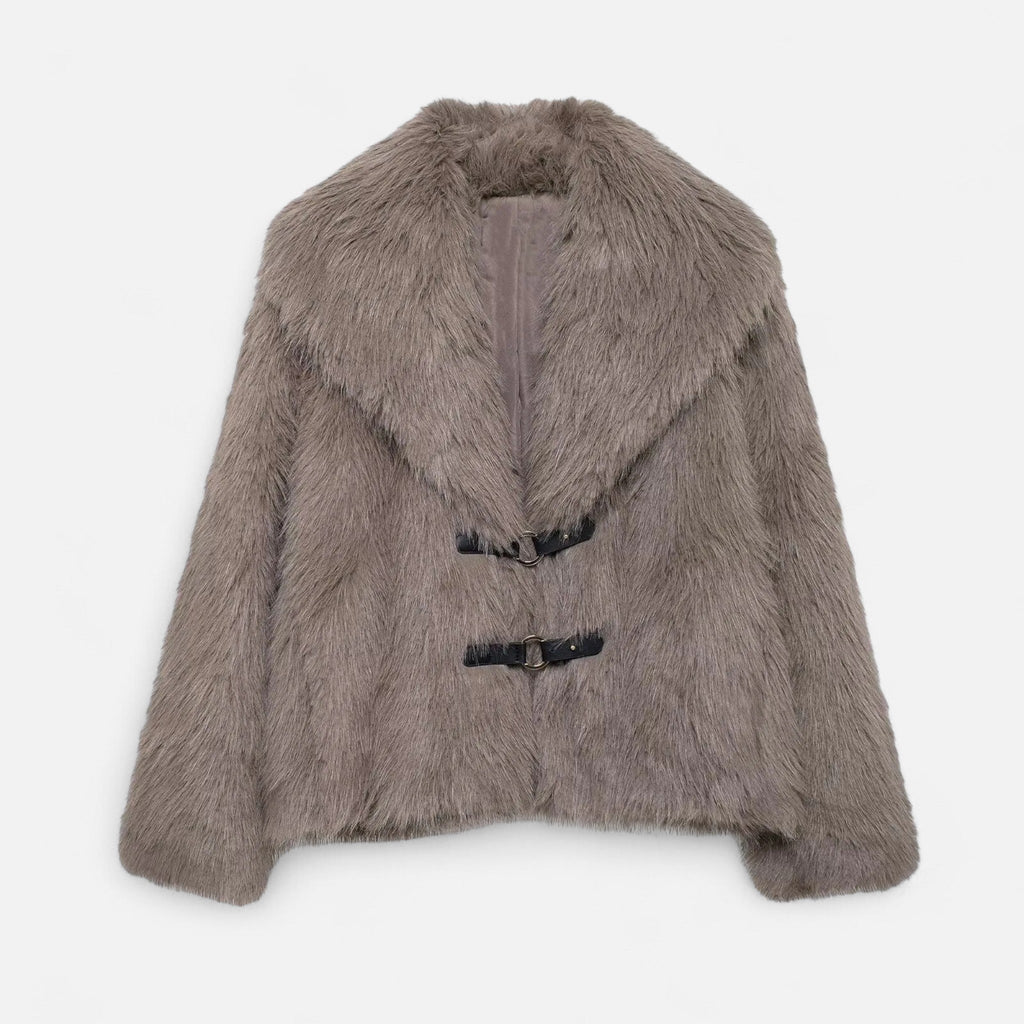 Women's Faux Fur Coat Winter Street Elegance