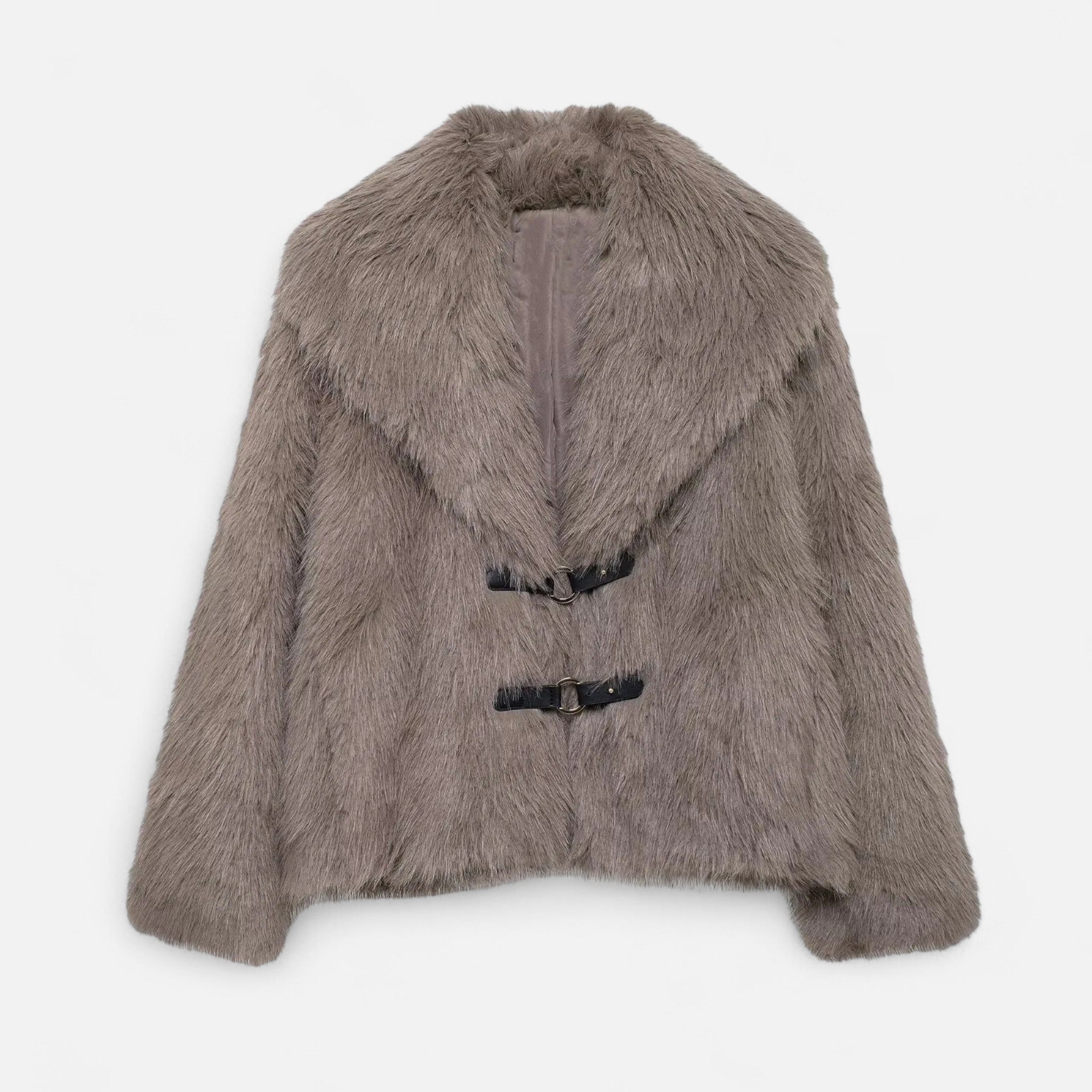 Women's Faux Fur Coat Winter Street Elegance