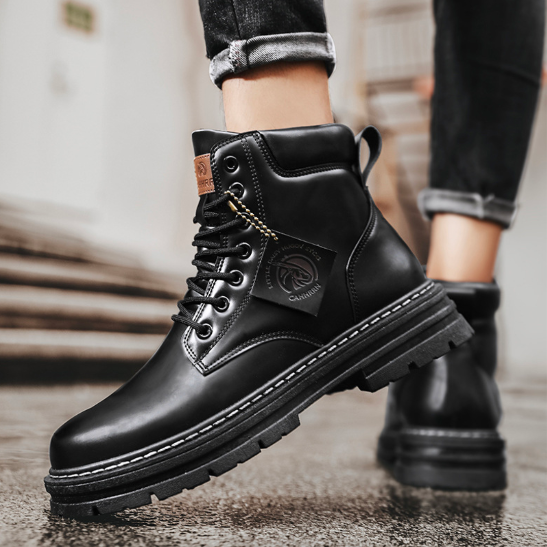 Versatile Outdoor Duty Ankle Lace Up Men's Boots