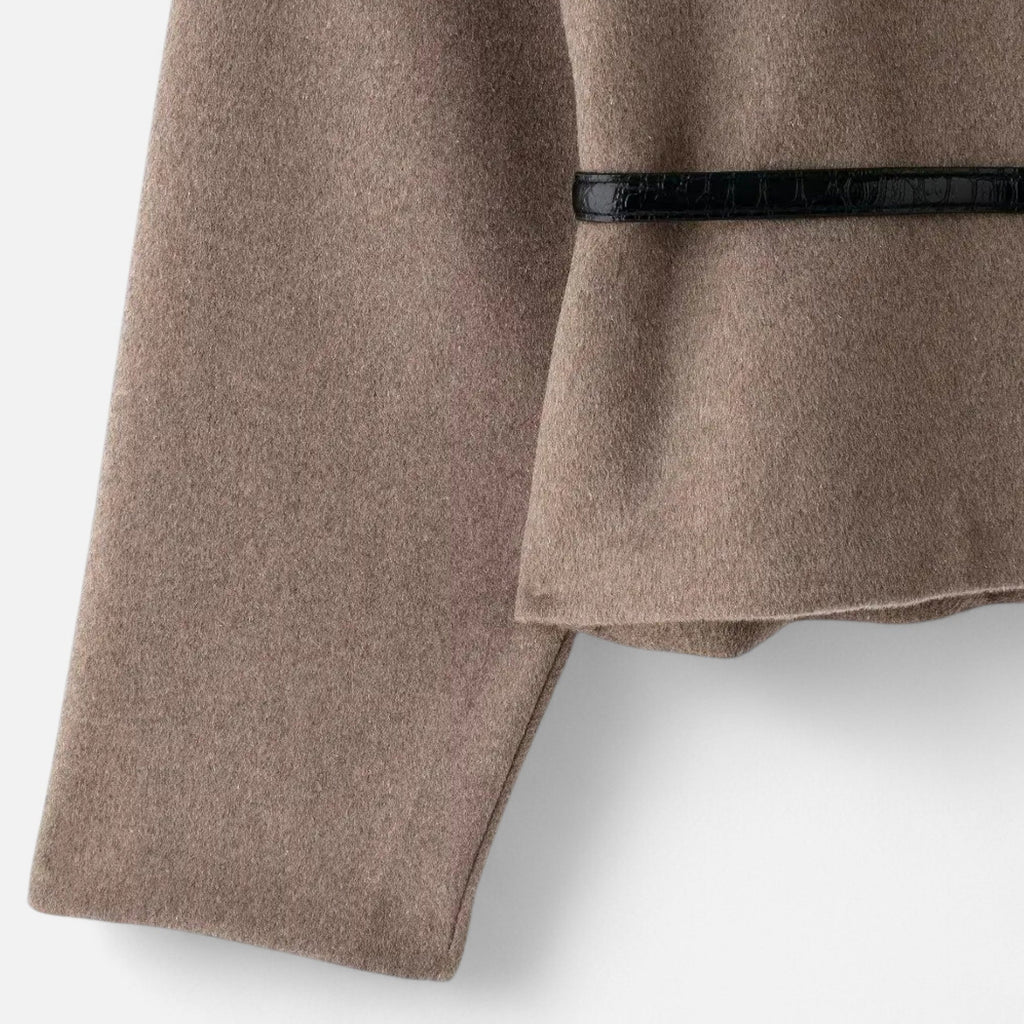 Women's Belted Wrap Sweater
