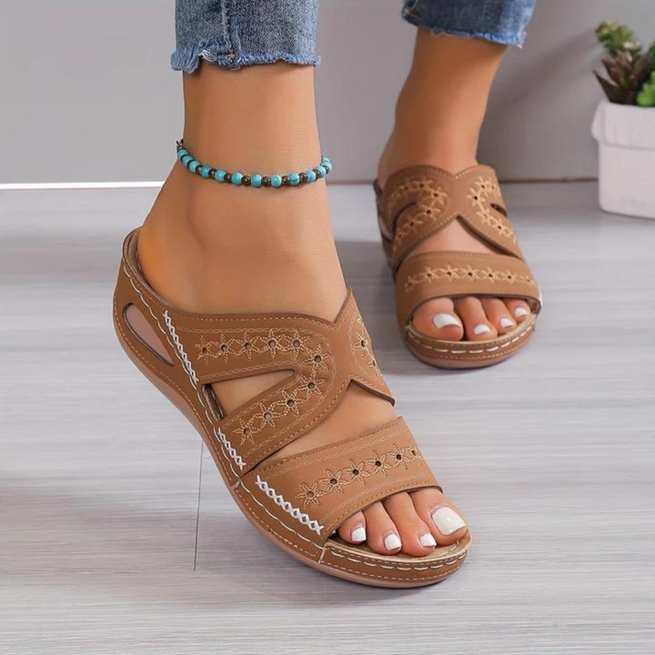 Sandalias ortopédicas cómodas para caminar