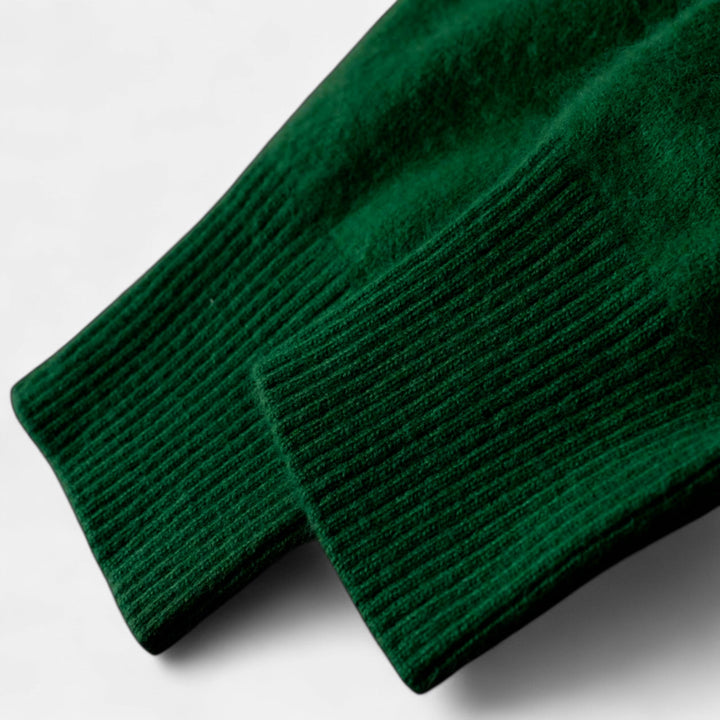 Men’s Refined Style Heritage Knit Long-Sleeve Crewneck Sweater