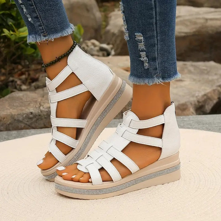Sandalias de cuña para uso diario