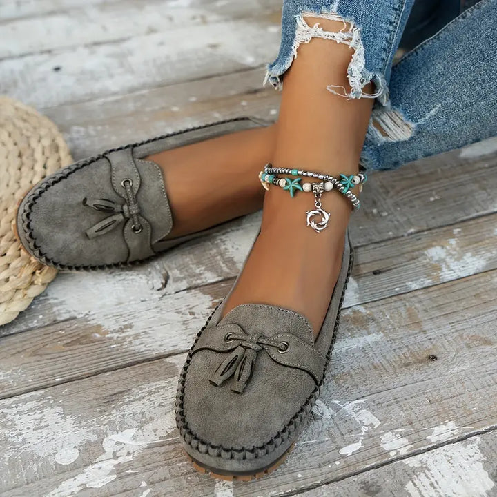 Mocasines acolchonados suaves para uso diario