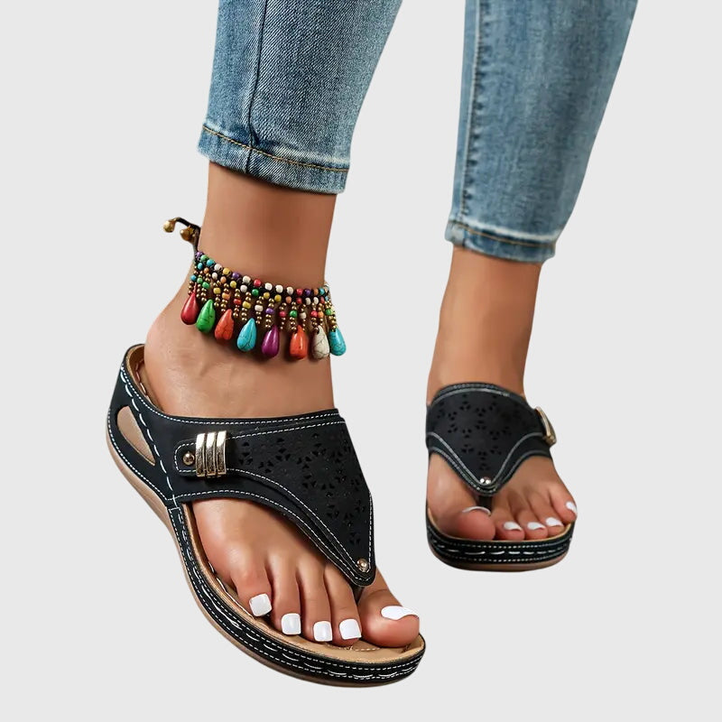 Sandali con Supporto Comfort e Suola Imbottita
