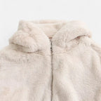 Women's Hooded Faux Fur Coat