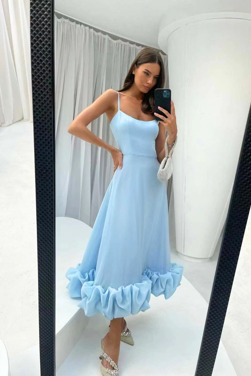 Wedding Guest Evening Midi Dress