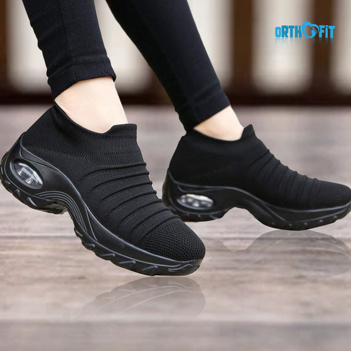 Zapatos para caminar con soporte de arco flexible
