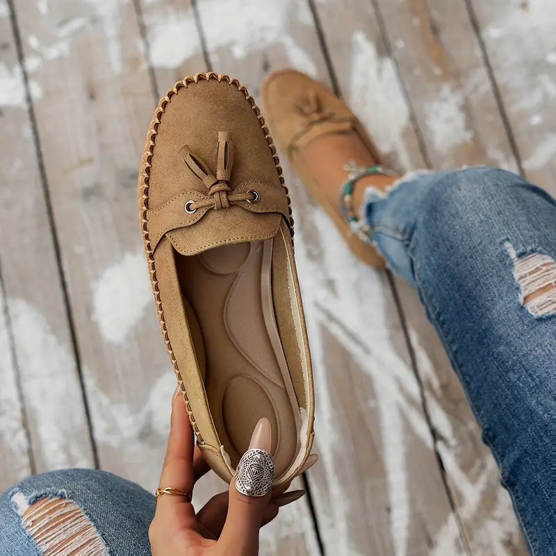 Mocasines acolchonados suaves para uso diario