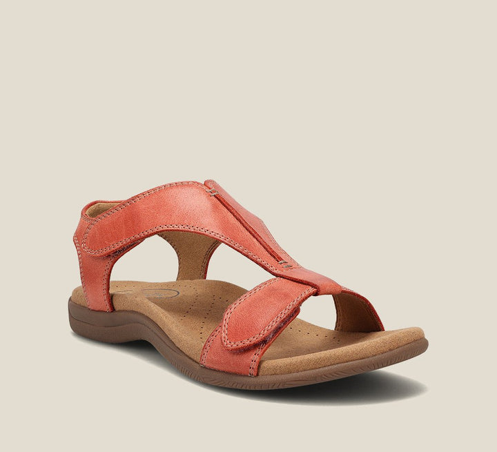 Sandalias ortopédicas de cuero confortables