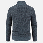 Men's Fleece Patchwork Stand-Collar Jacket