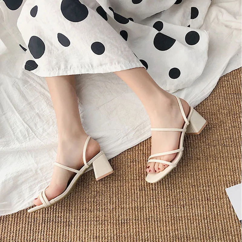 Block Heel Sandals