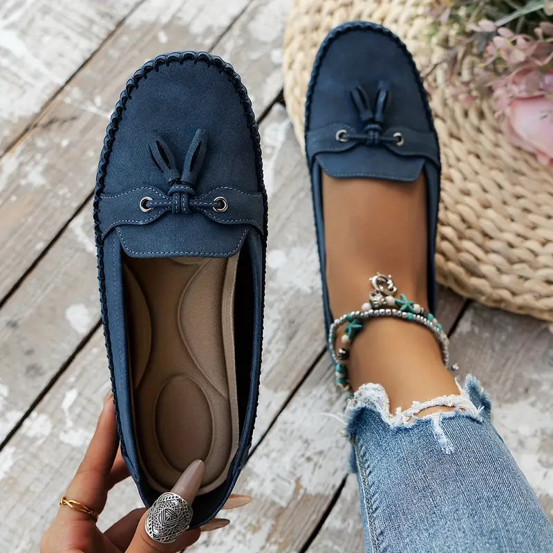Mocasines acolchonados suaves para uso diario