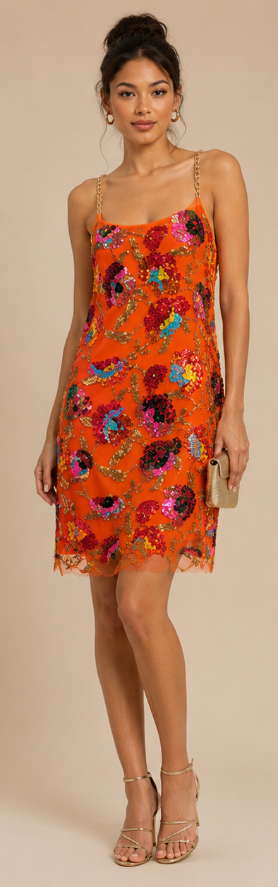 Vestido mini encantador de verano con estilo floral para fiestas para mujer