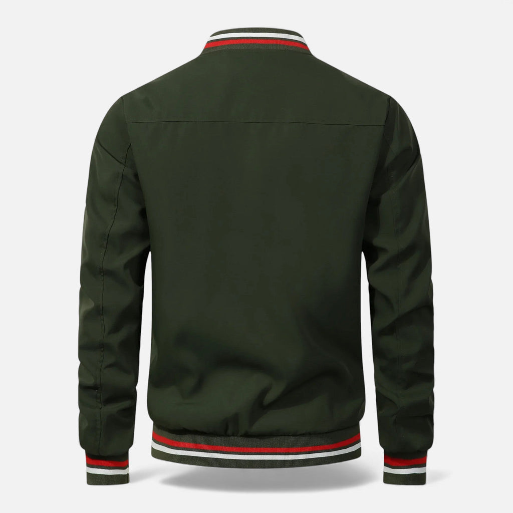 Men's Thick Bomber Jacket for Autumn Winter