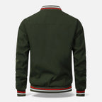 Men's Thick Bomber Jacket for Autumn Winter