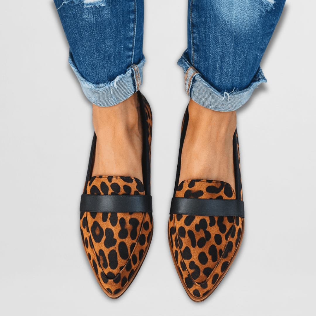 Mocasines ortopédicos de gamuza suave