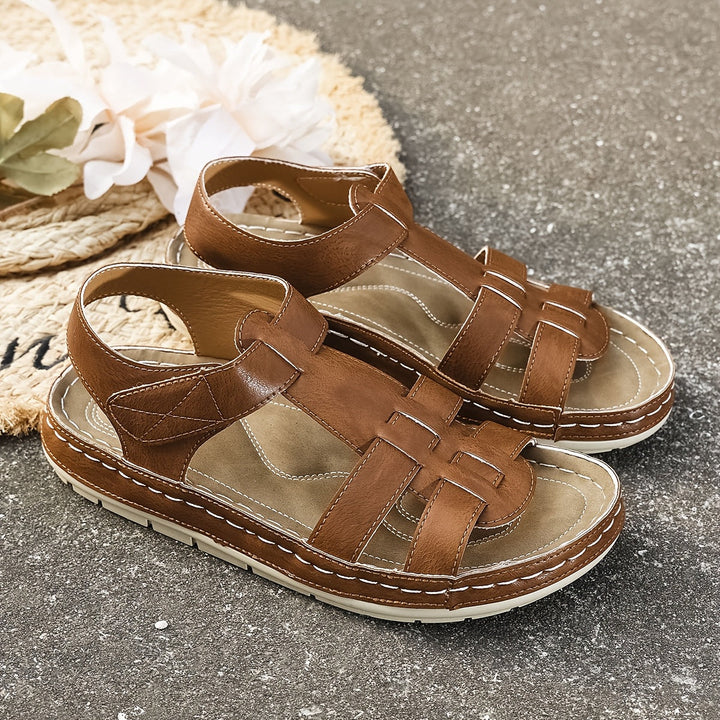 Sandalias casuales de punta abierta