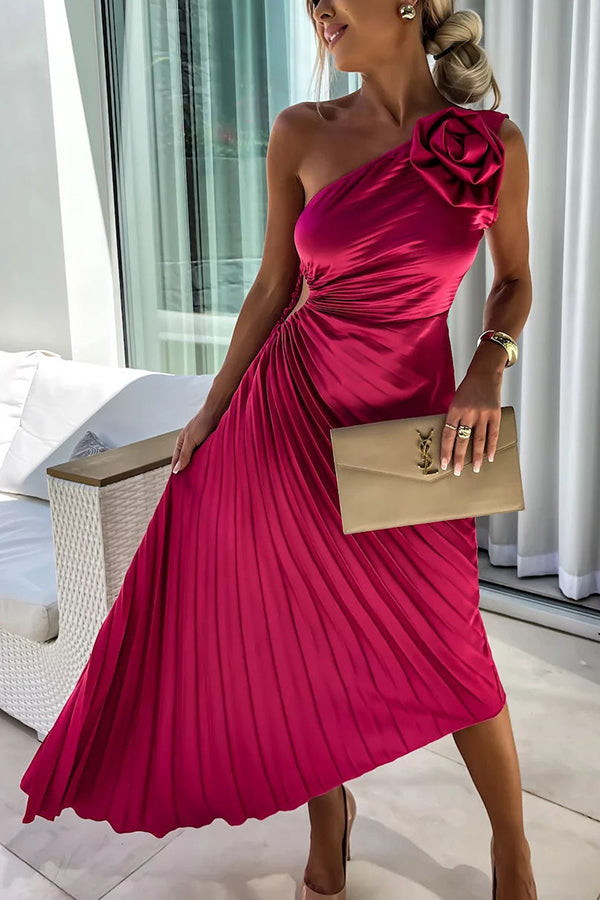 Wedding Guest Floral Midi Dress for Garden Weddings