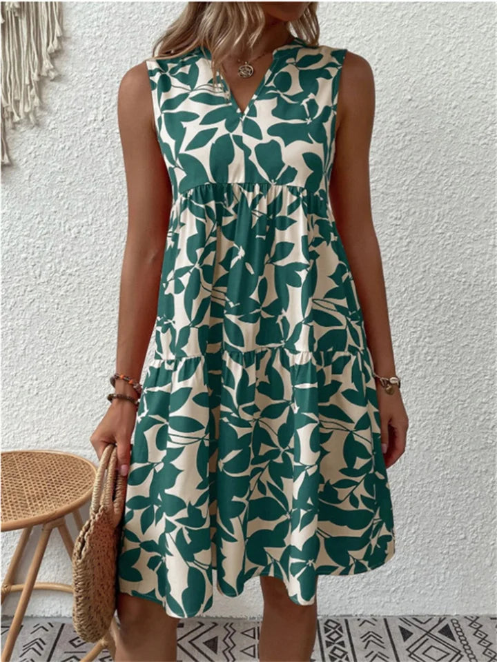 Abito Mini Flowy a Fiori