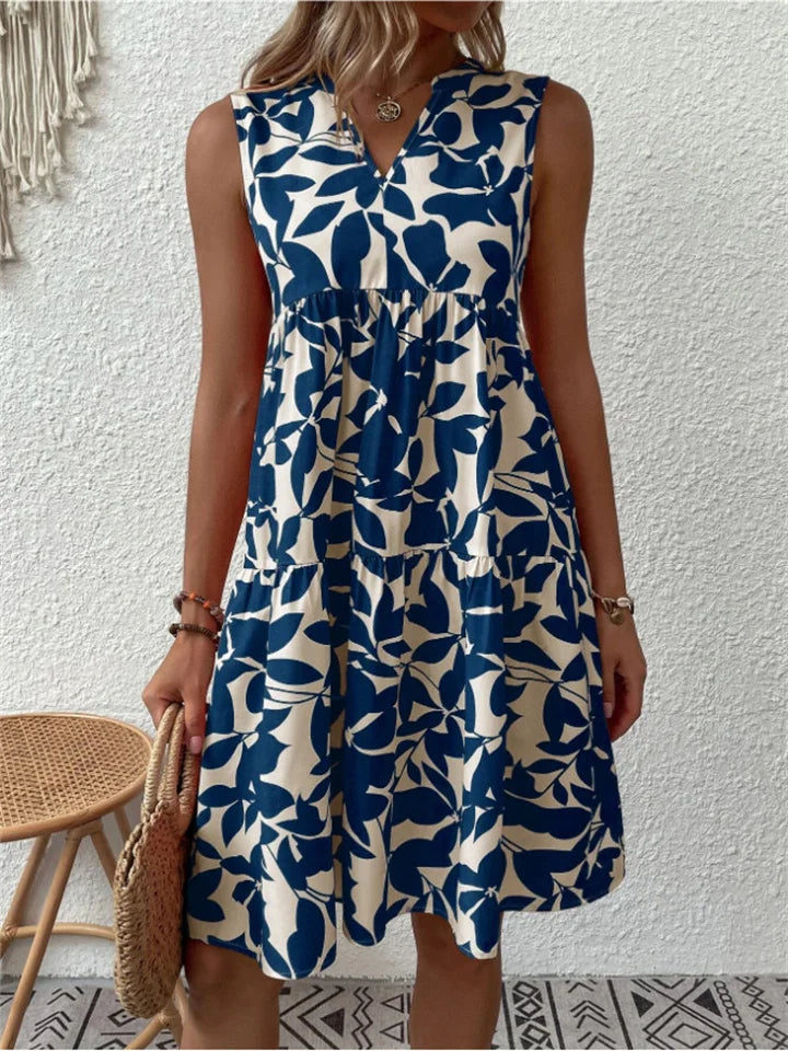 Abito Mini Flowy a Fiori