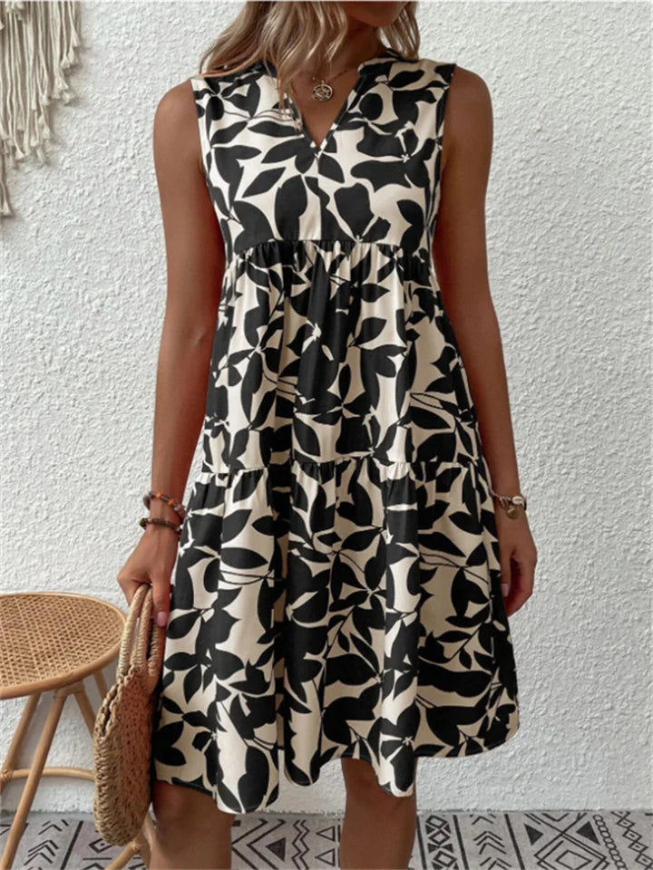 Abito Mini Flowy a Fiori