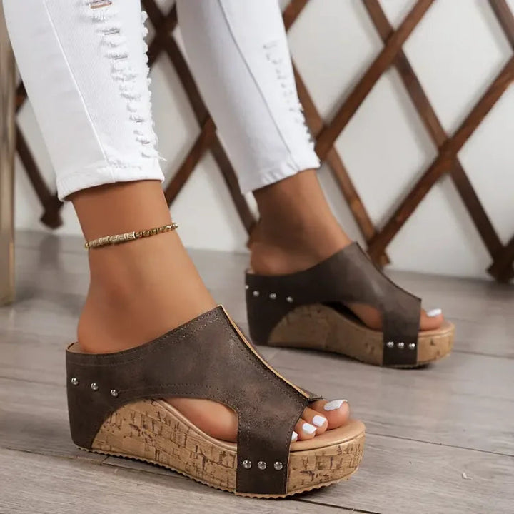 Sandalias ortopédicas acolchonadas con plantilla suave