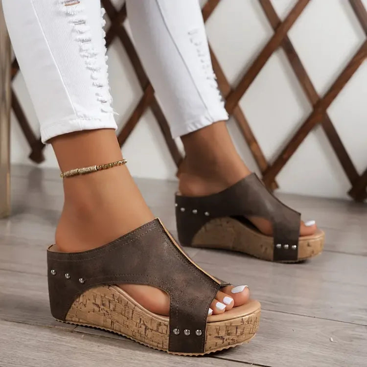 Sandalias ortopédicas con soporte acolchado