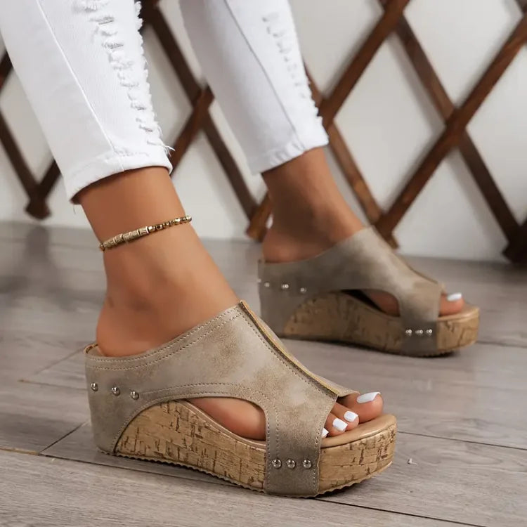 Sandalias ortopédicas acolchonadas con plantilla suave