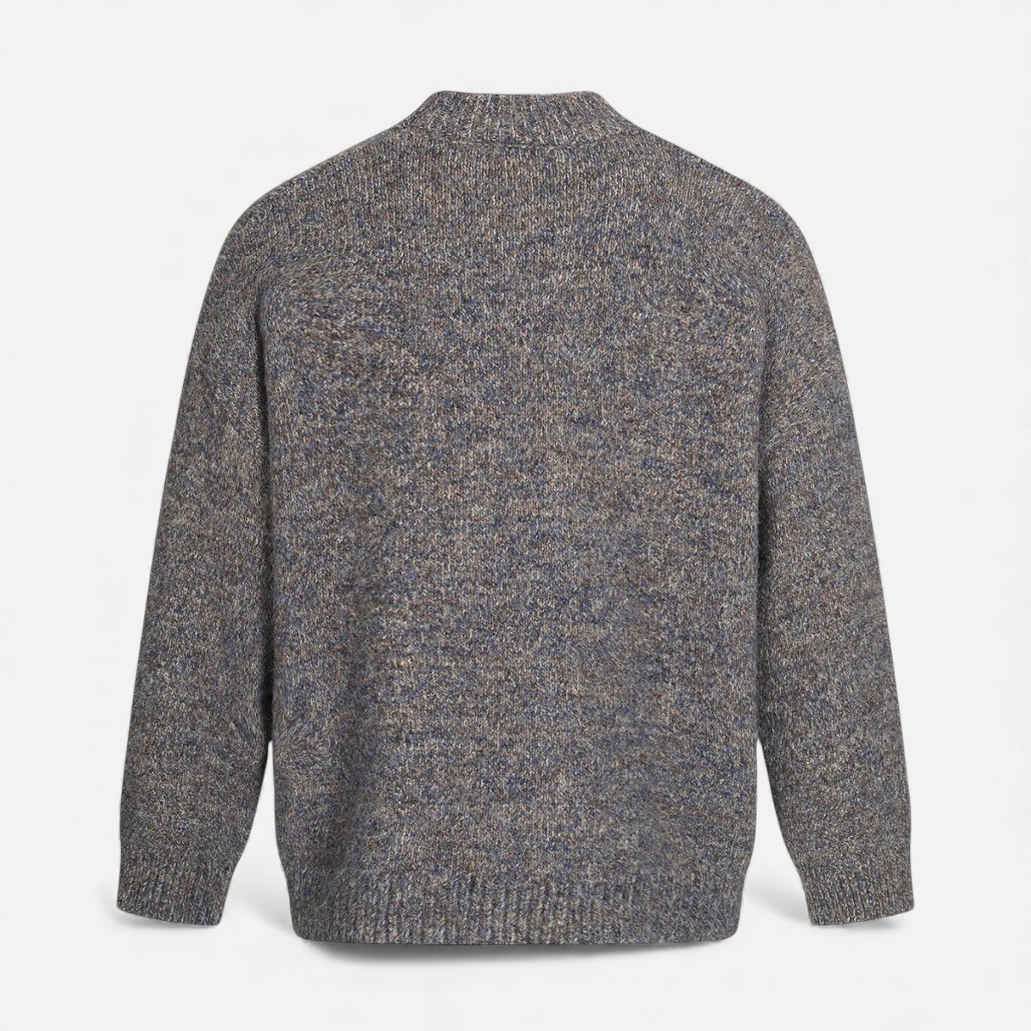 Men's Wool-Effect Crew Neck Sweater