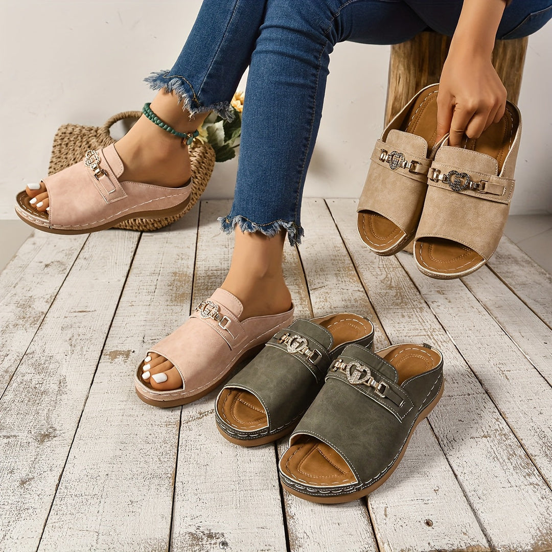Adjustable Flat Comfort Sandals