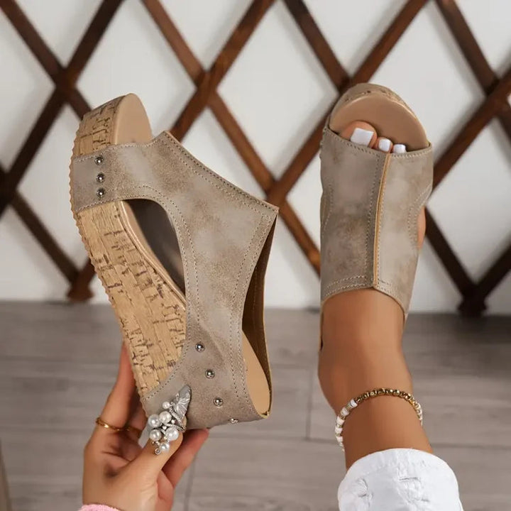 Sandalias ortopédicas acolchonadas con plantilla suave