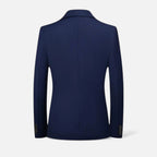 Men's Single-Breasted Formal Blazer