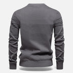 Men's Slim Fit Structured Knit Sweater