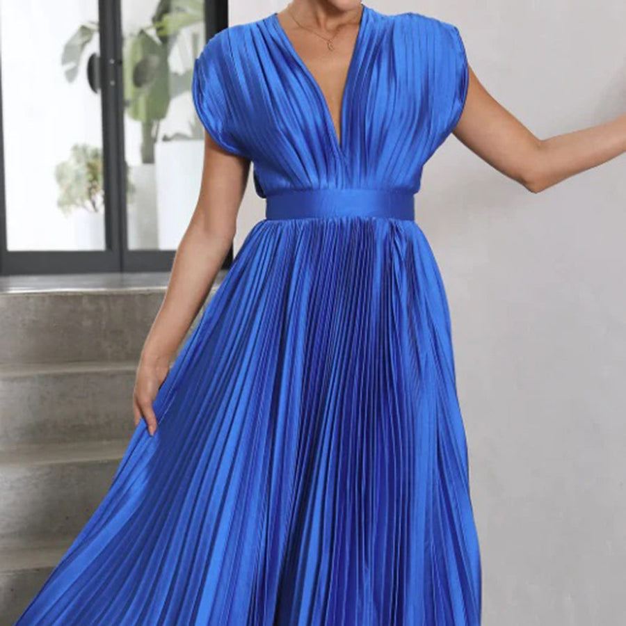 Vestido largo para invitada de boda Soft Flow con ajuste elegante